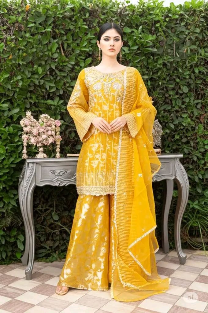 Organza Fabric Dress